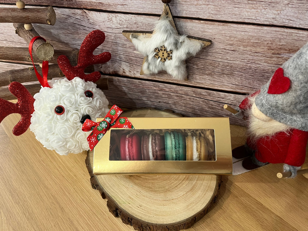 Coffret Macarons de Noël